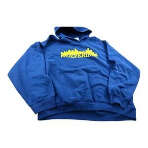 Michigan Wolverines Pride Blue Hoodie Men's XL
